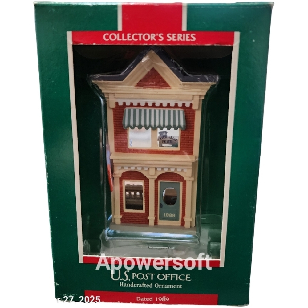 1989 Hallmark Ornament U.S. Post Office